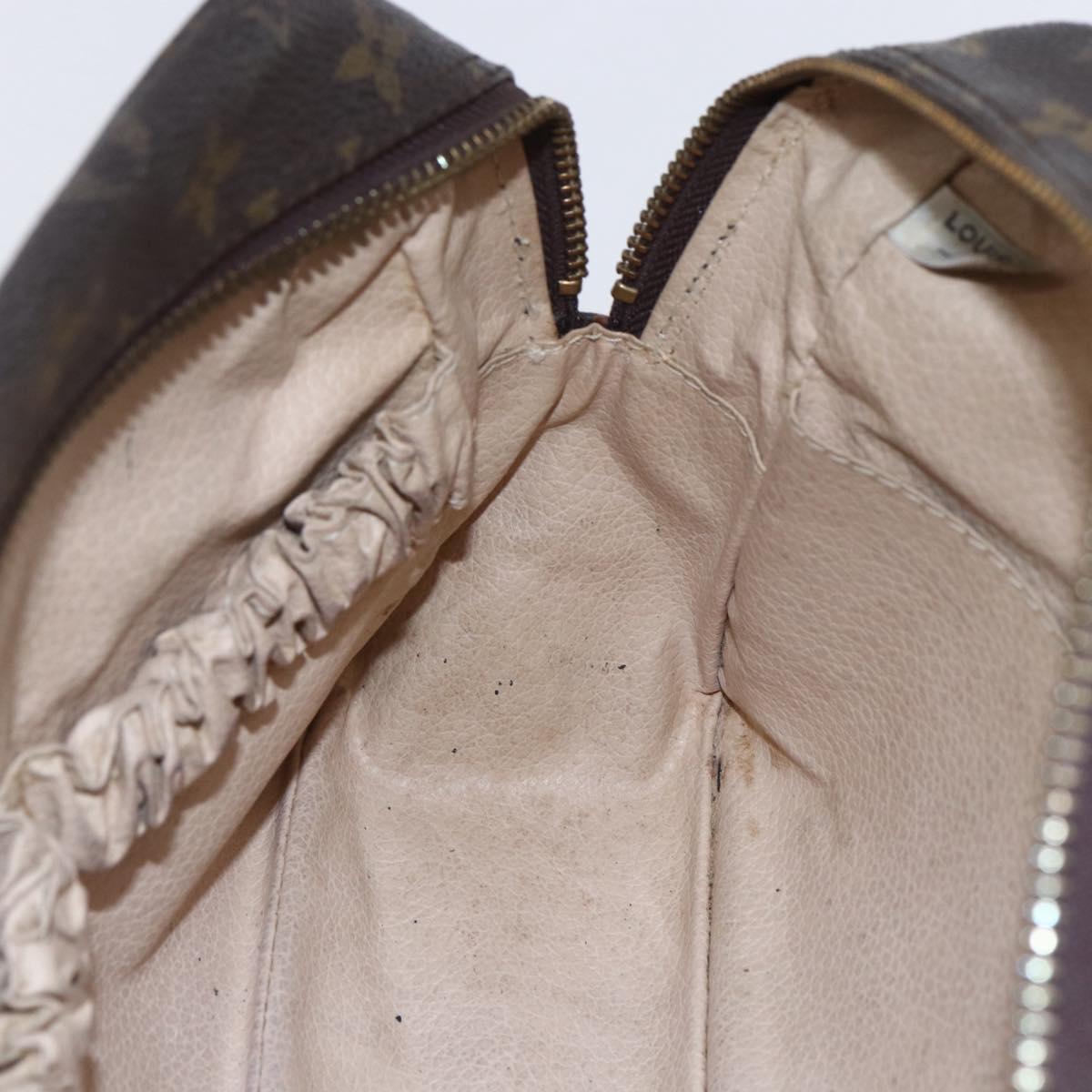 LOUIS VUITTON Monogram Trousse Toilette 28 Clutch Bag M47522 LV Auth mr1538