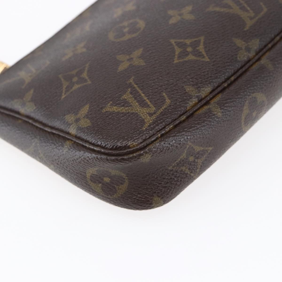LOUIS VUITTON Monogram Pochette Accessoires Pouch M51980 LV Auth mr1568