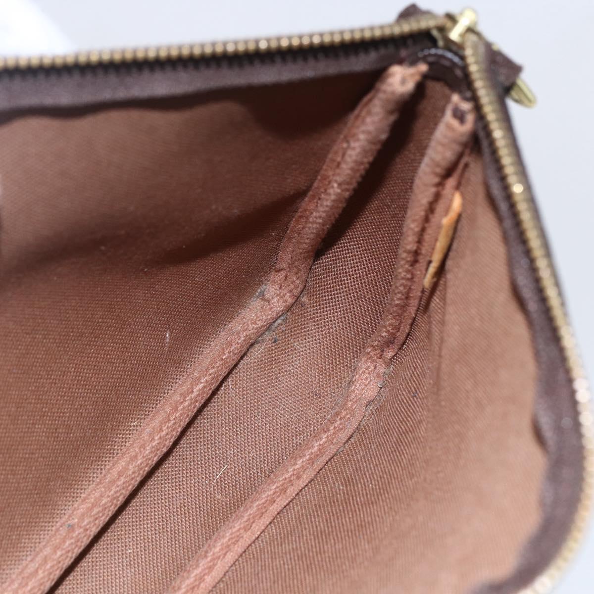 LOUIS VUITTON Monogram Pochette Accessoires Pouch M51980 LV Auth mr1568