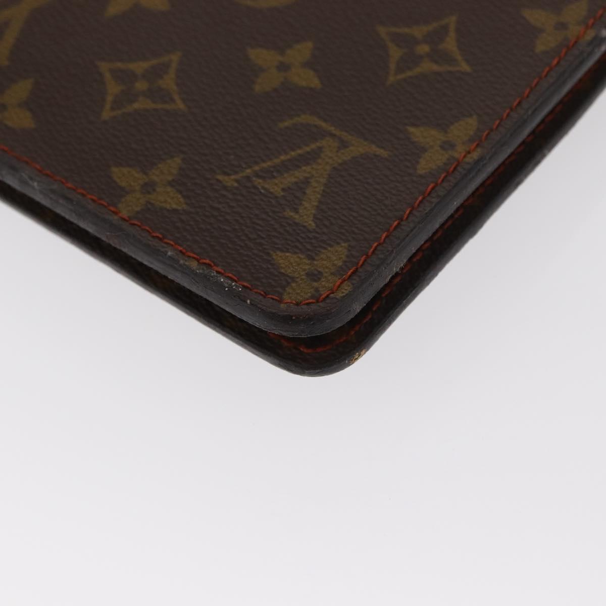 LOUIS VUITTON Monogram Posh Diplomat Homme Clutch Bag No.243 LV Auth mr1574