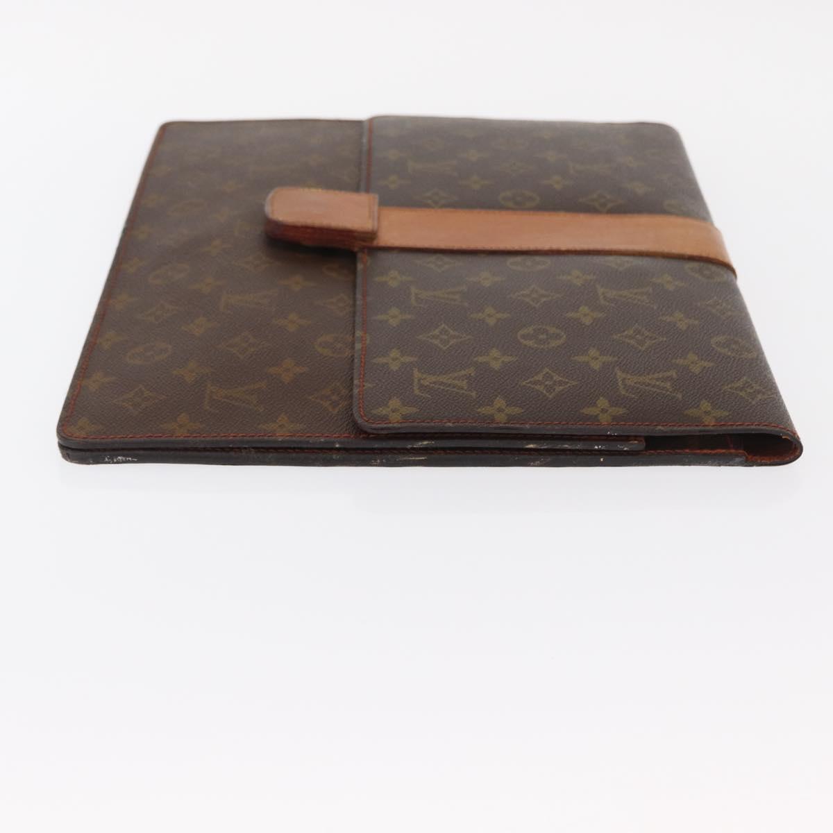 LOUIS VUITTON Monogram Posh Diplomat Homme Clutch Bag No.243 LV Auth mr1574