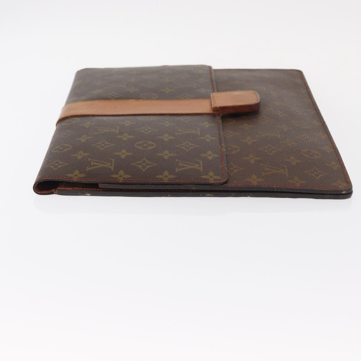 LOUIS VUITTON Monogram Posh Diplomat Homme Clutch Bag No.243 LV Auth mr1574
