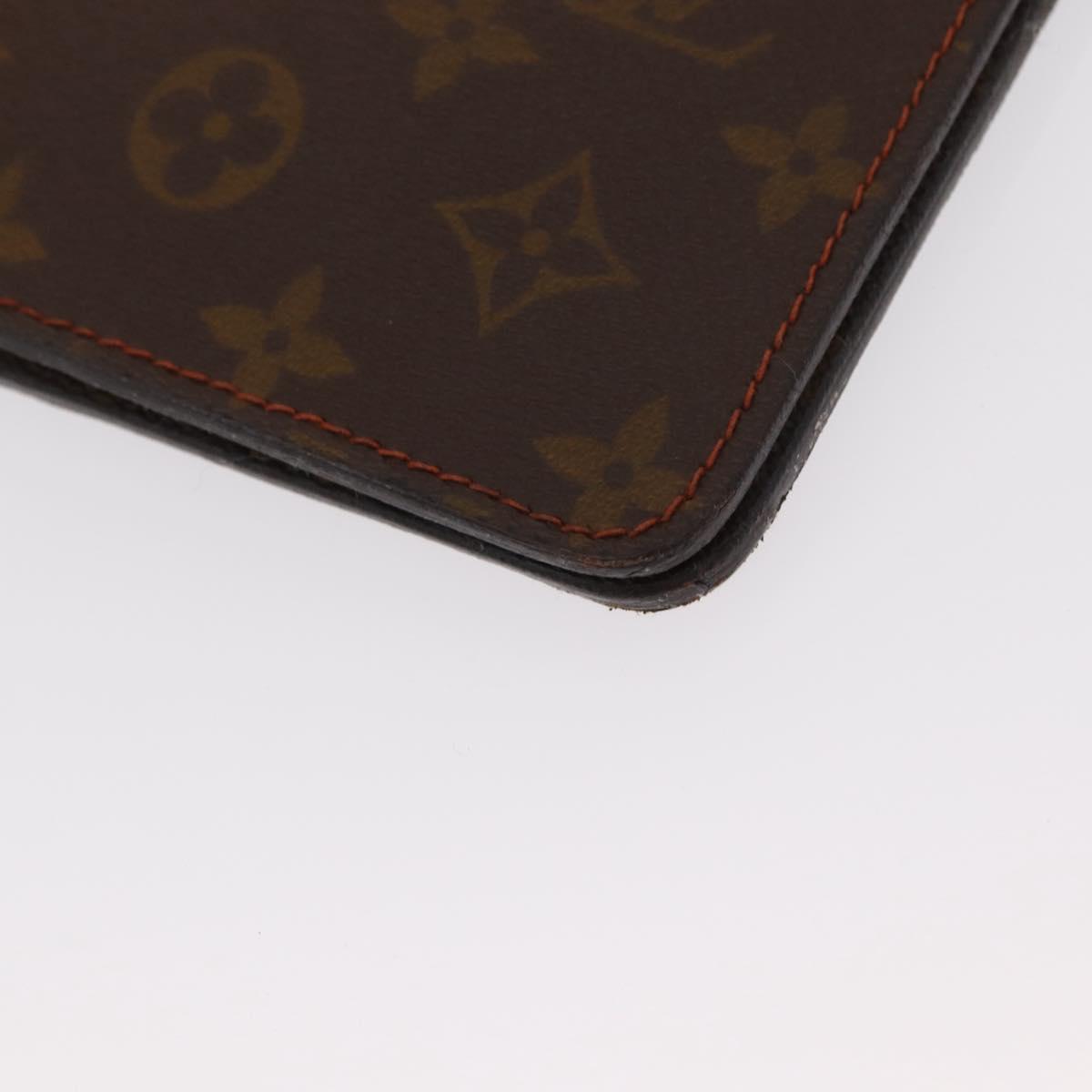 LOUIS VUITTON Monogram Posh Diplomat Homme Clutch Bag No.243 LV Auth mr1574