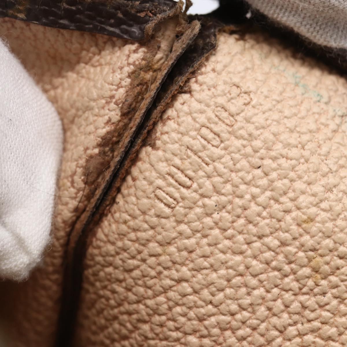 LOUIS VUITTON Monogram Poche Toilette 19 Pouch M47544 LV Auth mr1582