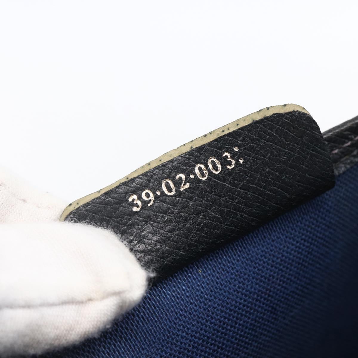 GUCCI GG Supreme Sherry Line Tote Bag PVC Navy 39 02 003 Auth mr1584