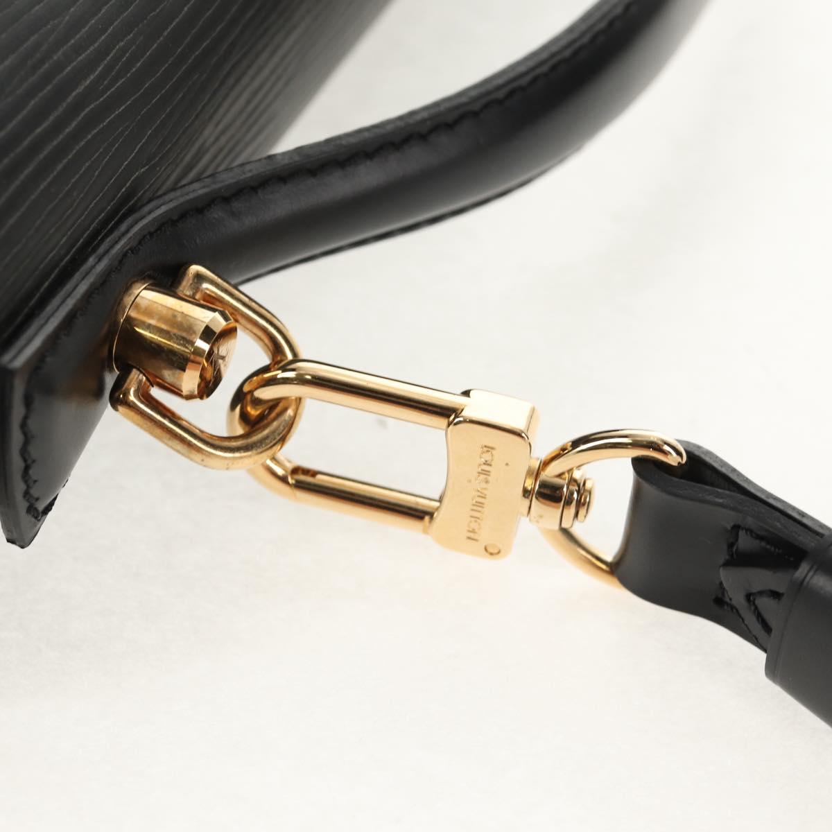LOUIS VUITTON Epi Monceau 28 Hand Bag Black M52122 LV Auth mr1592V