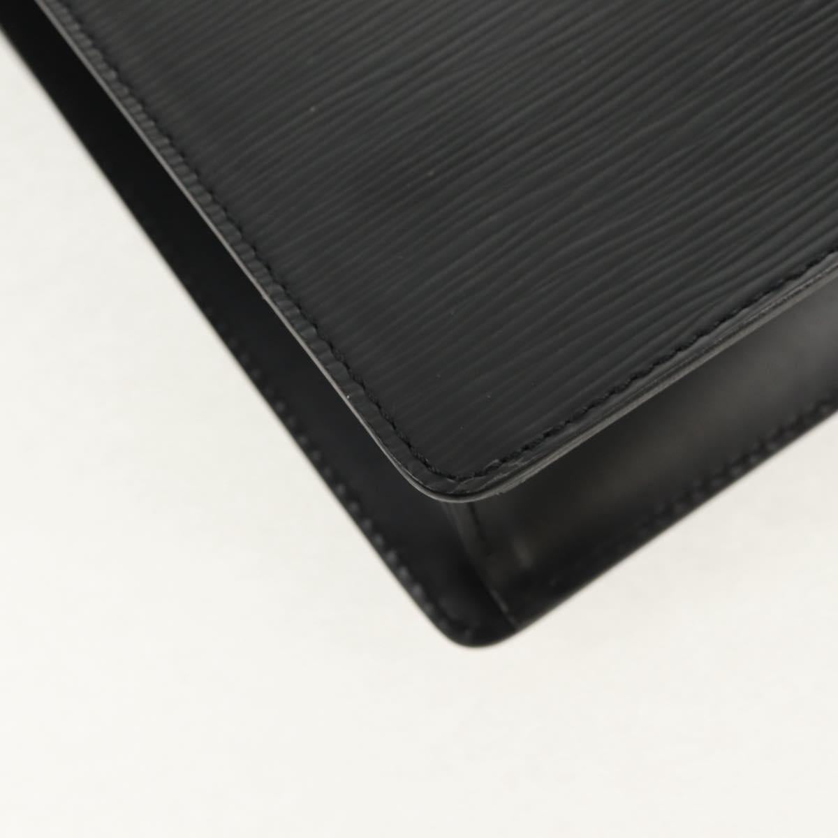 LOUIS VUITTON Epi Monceau 28 Hand Bag Black M52122 LV Auth mr1592A