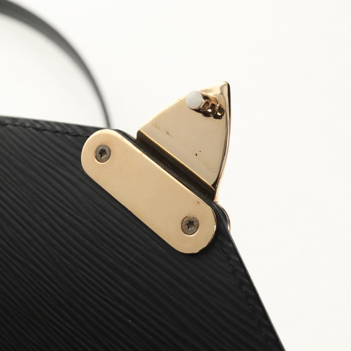 LOUIS VUITTON Epi Monceau 28 Hand Bag Black M52122 LV Auth mr1592V
