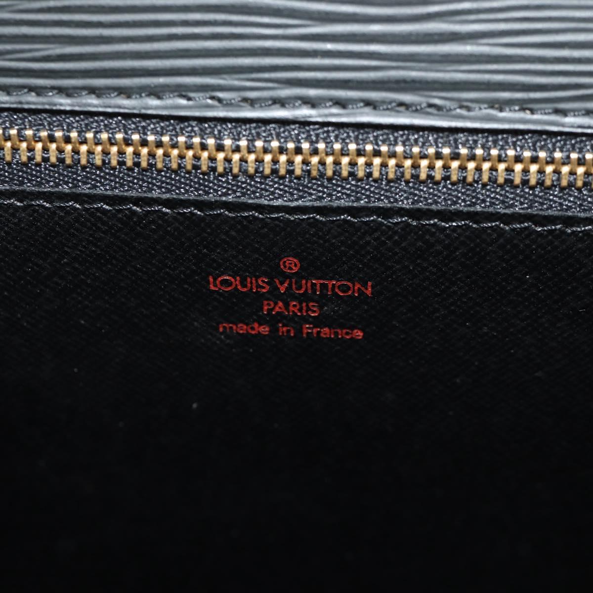 LOUIS VUITTON Epi Monceau 28 Hand Bag Black M52122 LV Auth mr1592A