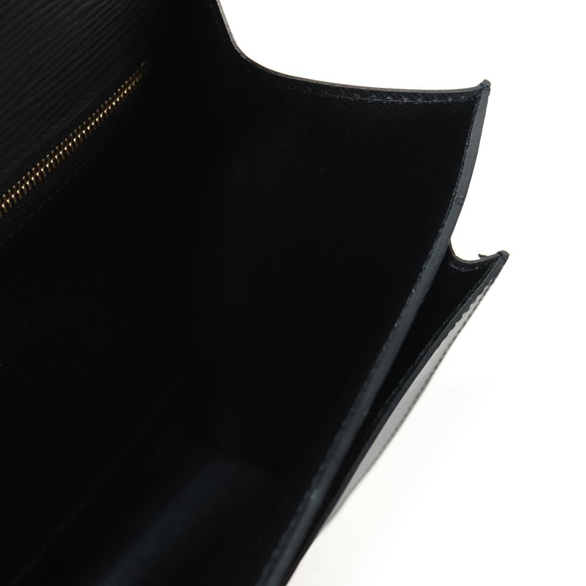 LOUIS VUITTON Epi Monceau 28 Hand Bag Black M52122 LV Auth mr1592V