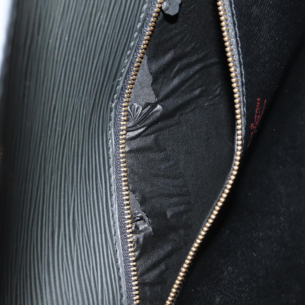 LOUIS VUITTON Epi Monceau 28 Hand Bag Black M52122 LV Auth mr1592V