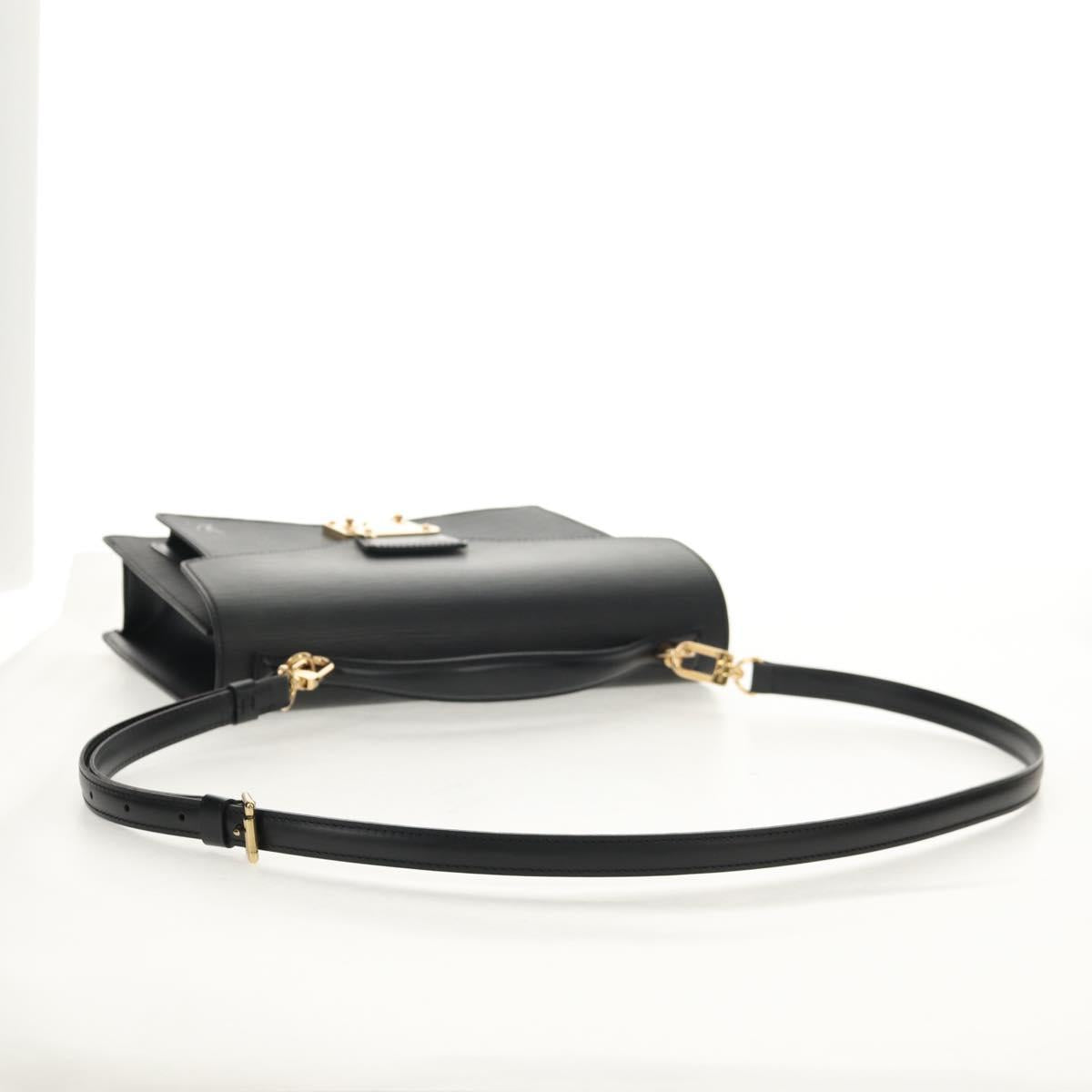 LOUIS VUITTON Epi Monceau 28 Hand Bag Black M52122 LV Auth mr1592V