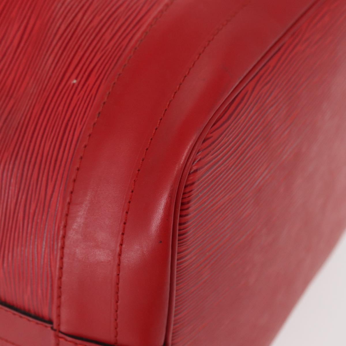 LOUIS VUITTON Epi Noe Shoulder Bag Red M44007 LV Auth mr1595