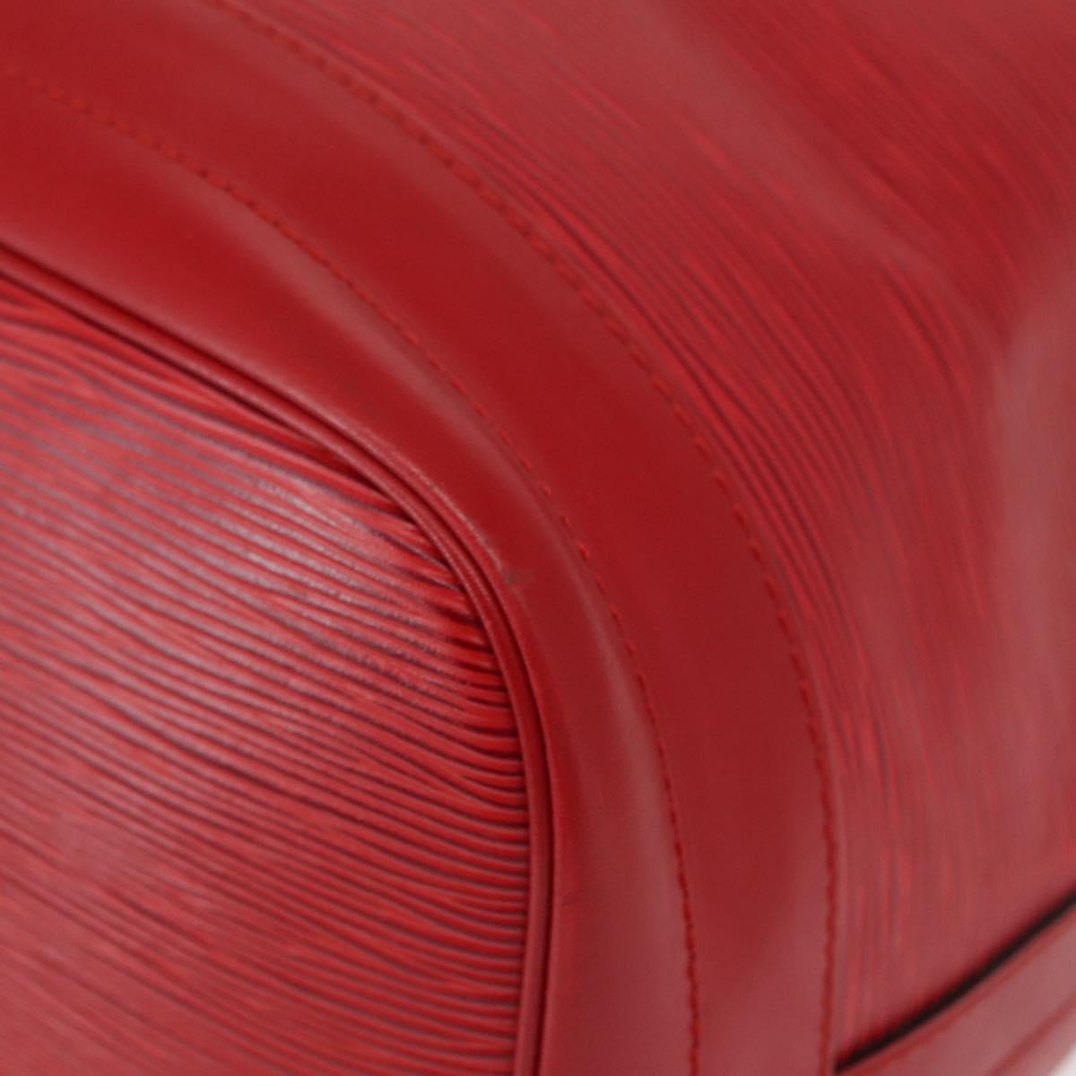 LOUIS VUITTON Epi Noe Shoulder Bag Red M44007 LV Auth mr1595