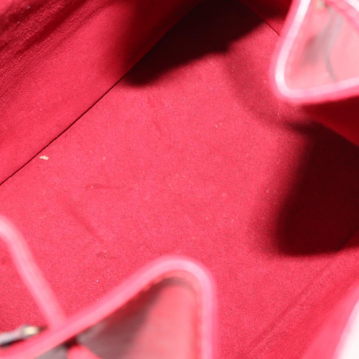 LOUIS VUITTON Epi Noe Shoulder Bag Red M44007 LV Auth mr1595