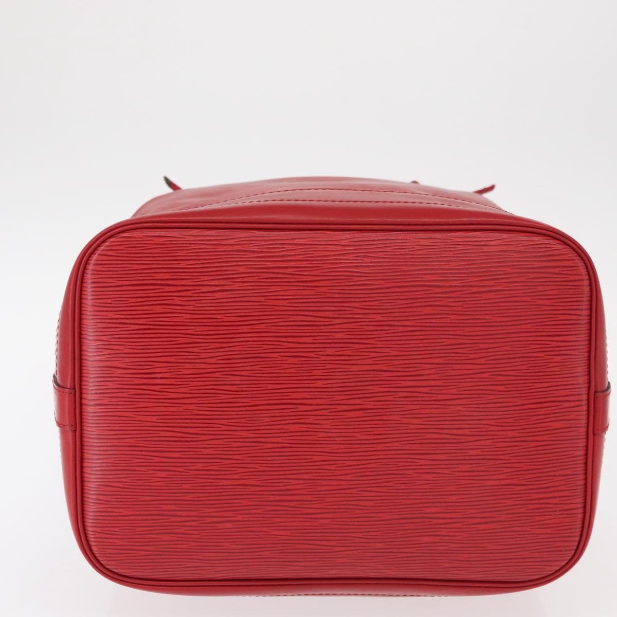 LOUIS VUITTON Epi Noe Shoulder Bag Red M44007 LV Auth mr1595