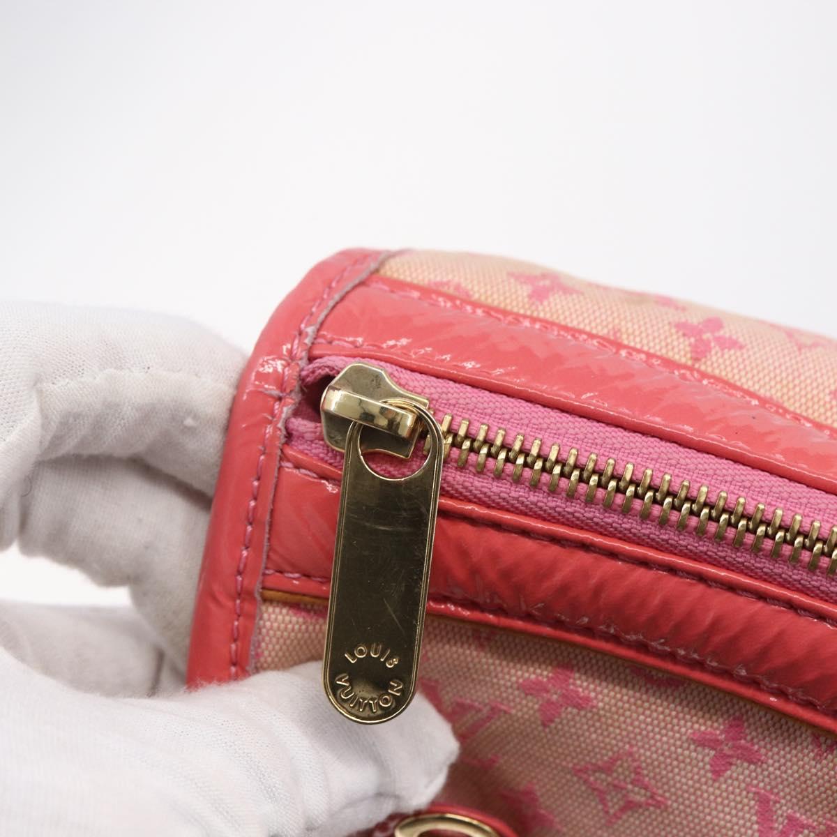 LOUIS VUITTON Monogram Mini Sac Marie Kate 48h Bag Pink M92932 LV Auth mr1603