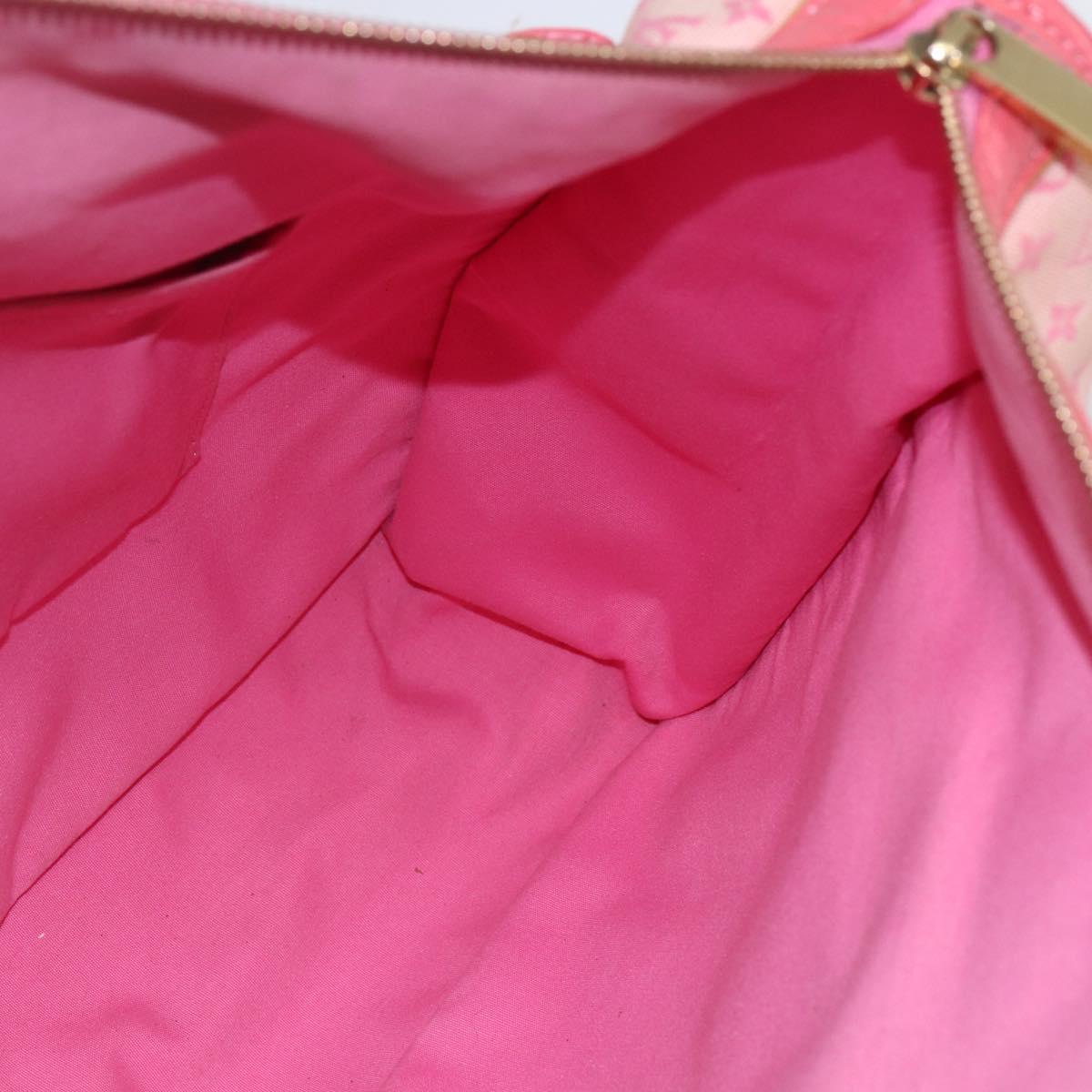 LOUIS VUITTON Monogram Mini Sac Marie Kate 48h Bag Pink M92932 LV Auth mr1603