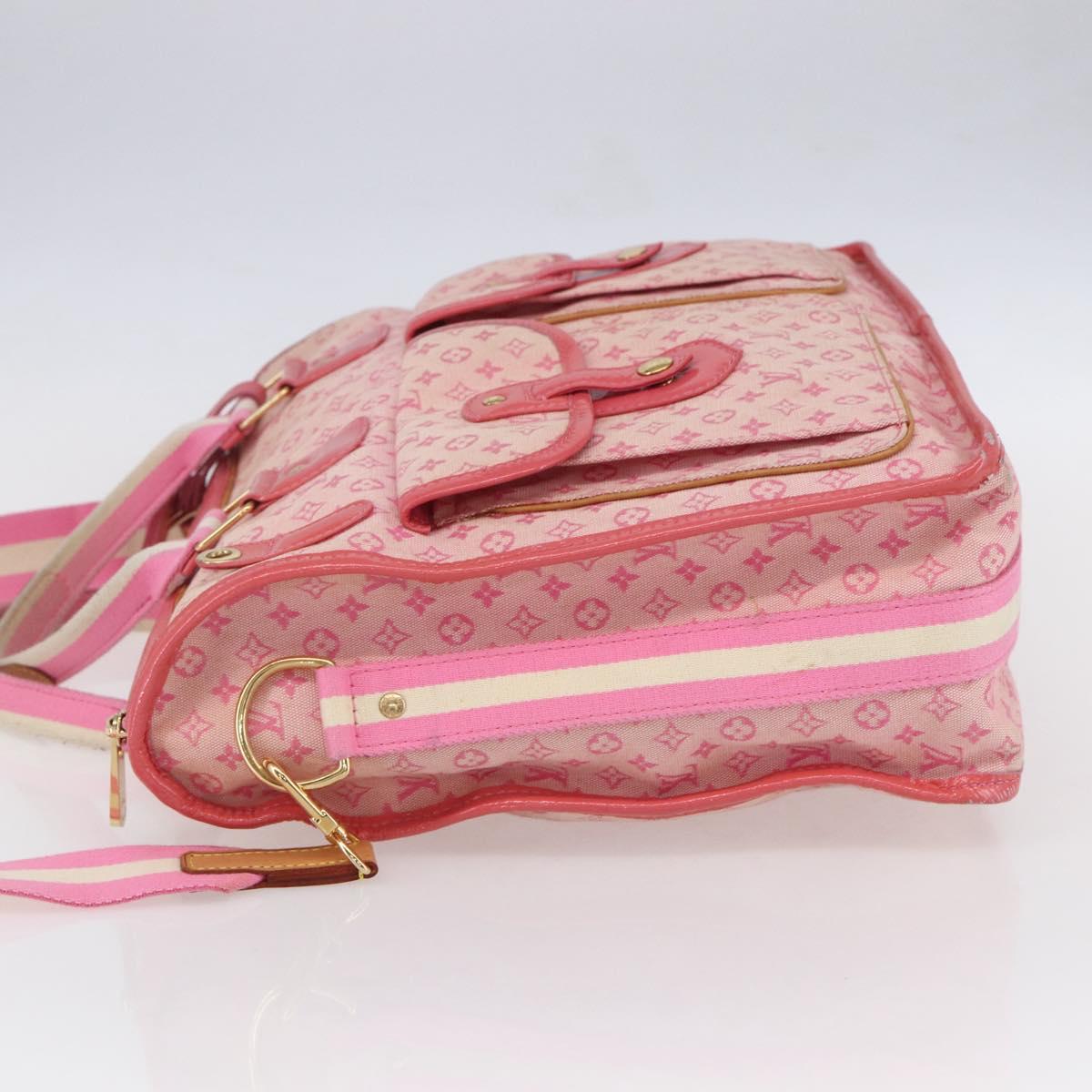 LOUIS VUITTON Monogram Mini Sac Marie Kate 48h Bag Pink M92932 LV Auth mr1603