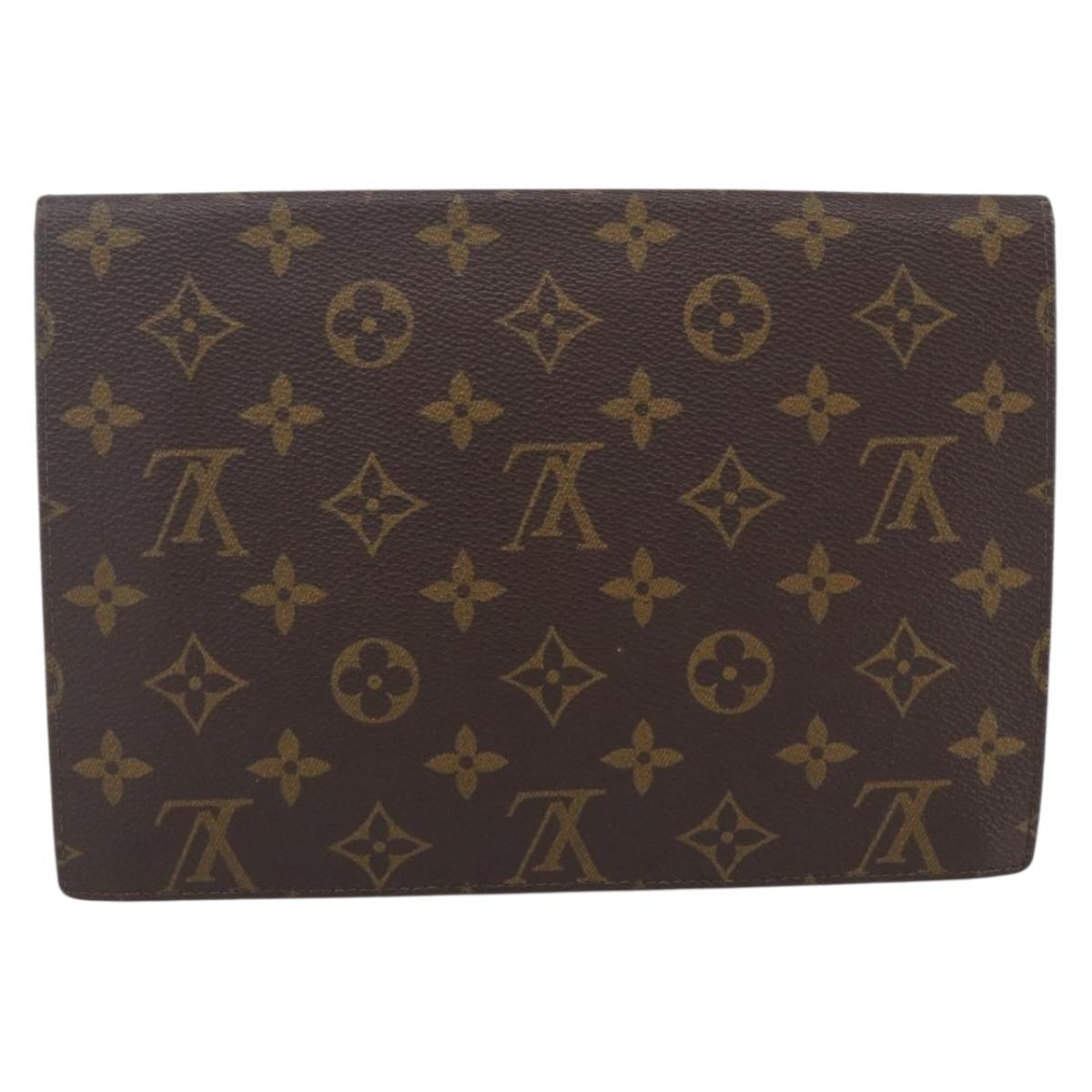 LOUIS VUITTON Monogram Pochette Rabat 23 Clutch Bag M51940 LV Auth mr1605