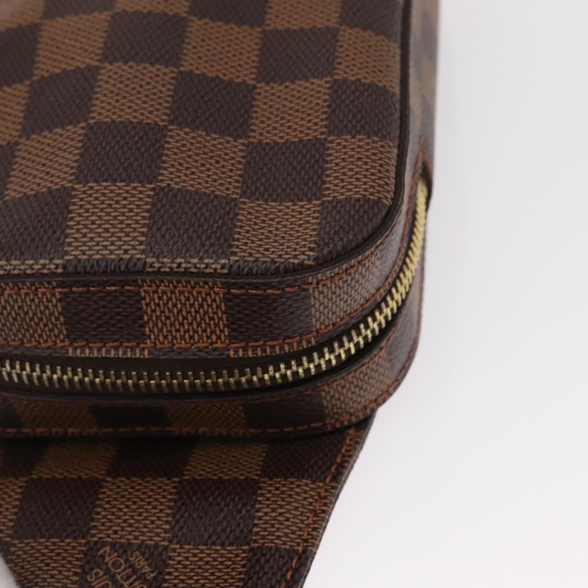 LOUIS VUITTON Damier Ebene Geronimos Shoulder Bag N51994 LV Auth mr1613