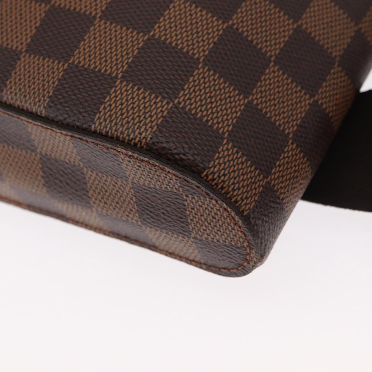 LOUIS VUITTON Damier Ebene Geronimos Shoulder Bag N51994 LV Auth mr1613