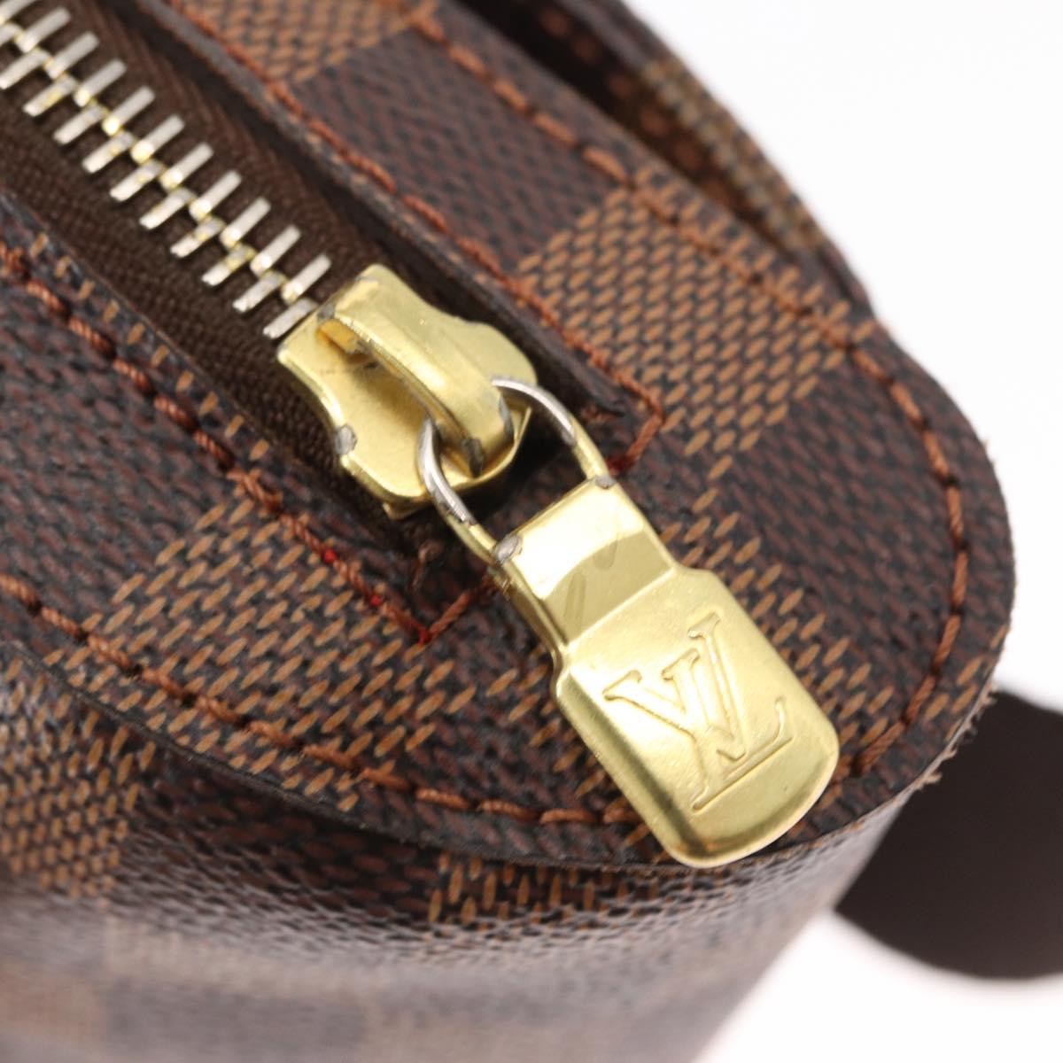 LOUIS VUITTON Damier Ebene Geronimos Shoulder Bag N51994 LV Auth mr1613