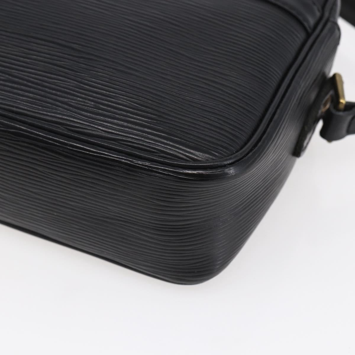 LOUIS VUITTON Epi Trocadero 23 Shoulder Bag Black M52302 LV Auth mr1615