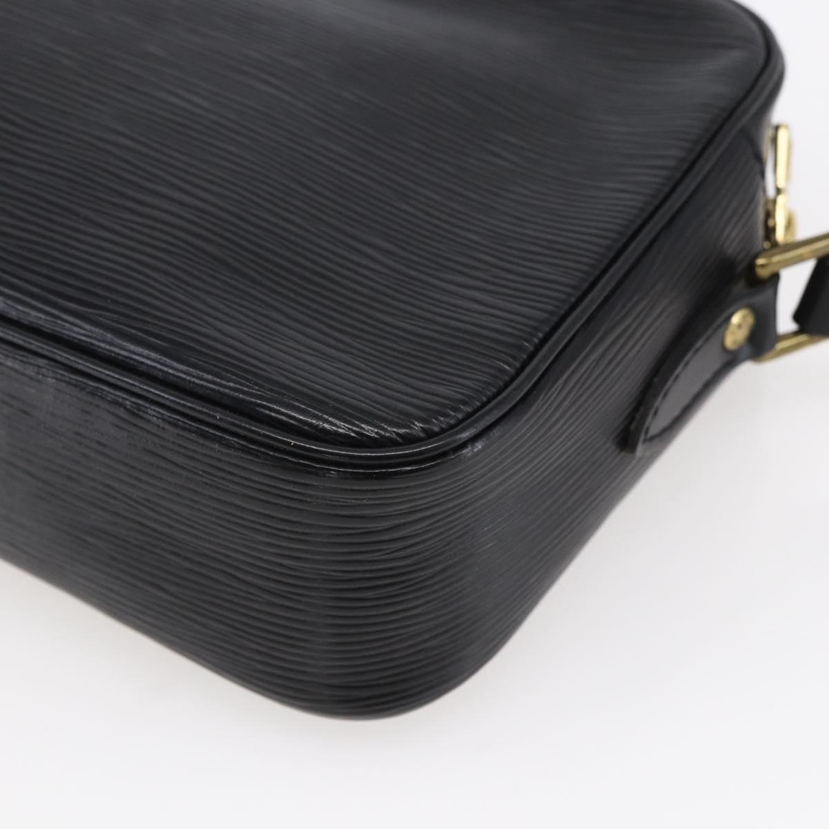 LOUIS VUITTON Epi Trocadero 23 Shoulder Bag Black M52302 LV Auth mr1615