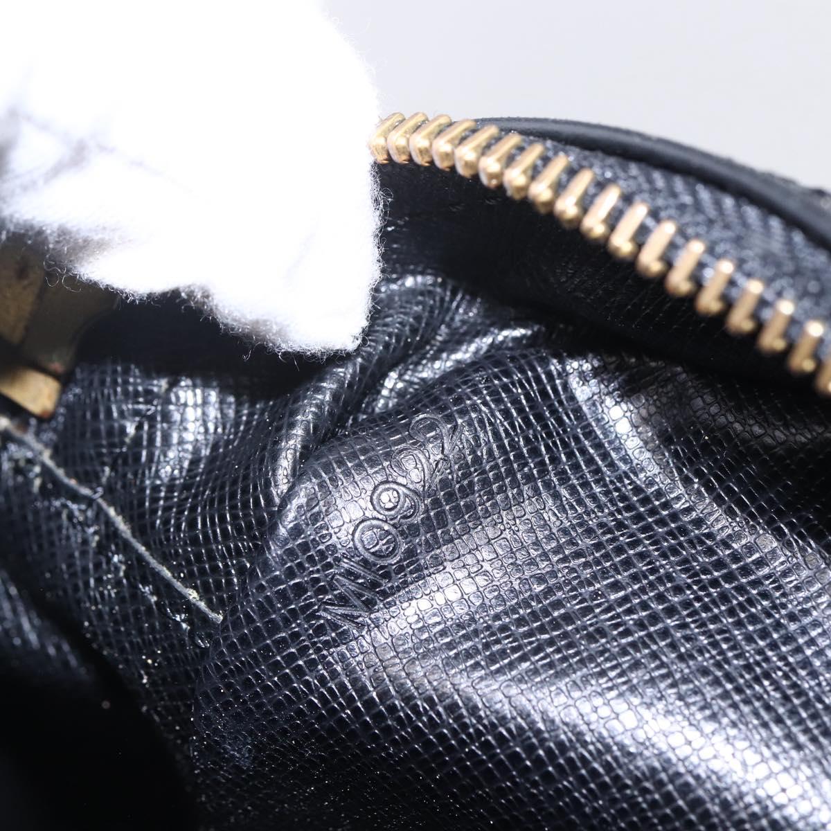 LOUIS VUITTON Epi Trocadero 23 Shoulder Bag Black M52302 LV Auth mr1615