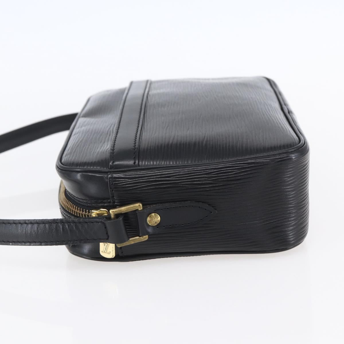 LOUIS VUITTON Epi Trocadero 23 Shoulder Bag Black M52302 LV Auth mr1615