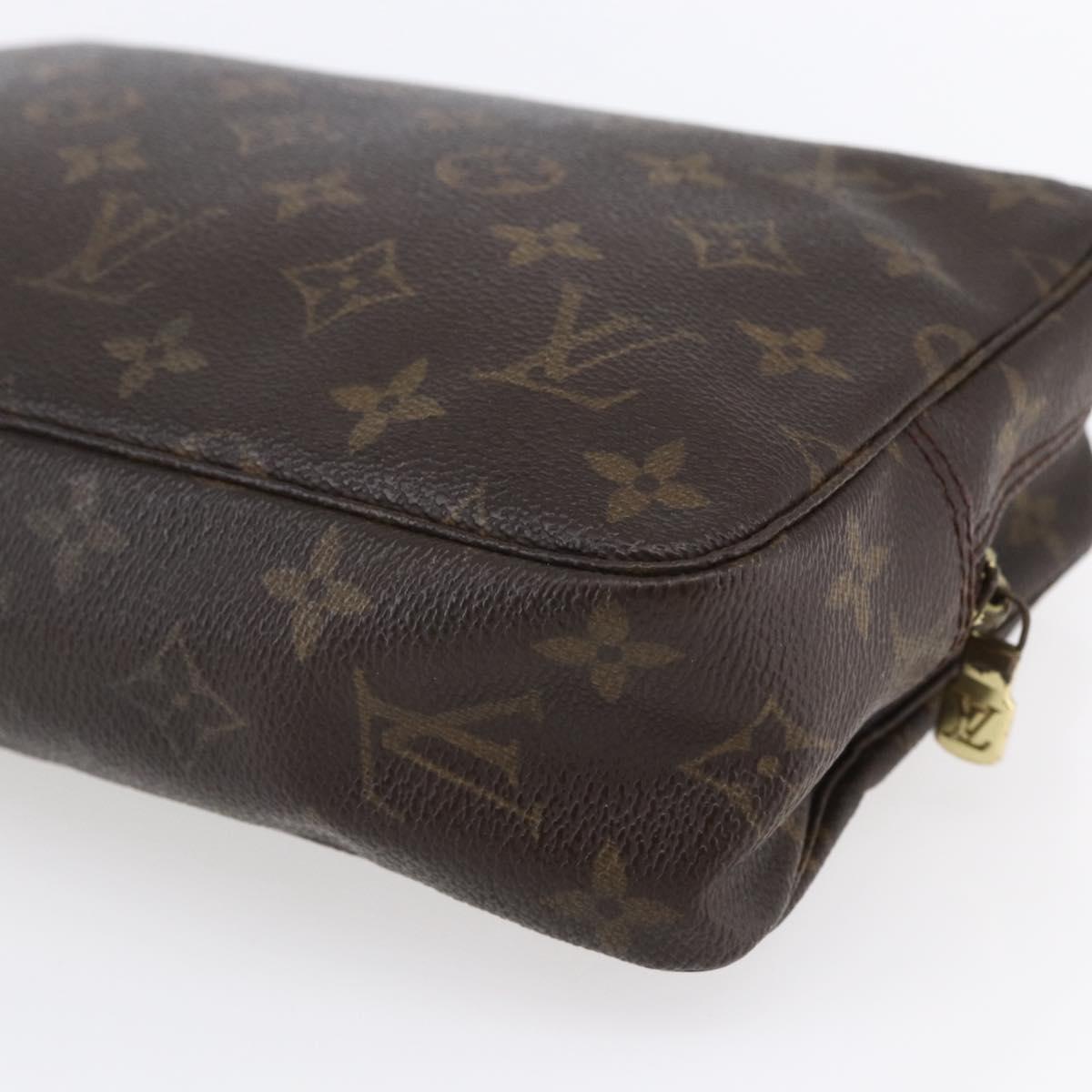 LOUIS VUITTON Monogram Trousse Toilette 23 Clutch Bag M47524 LV Auth mr1619