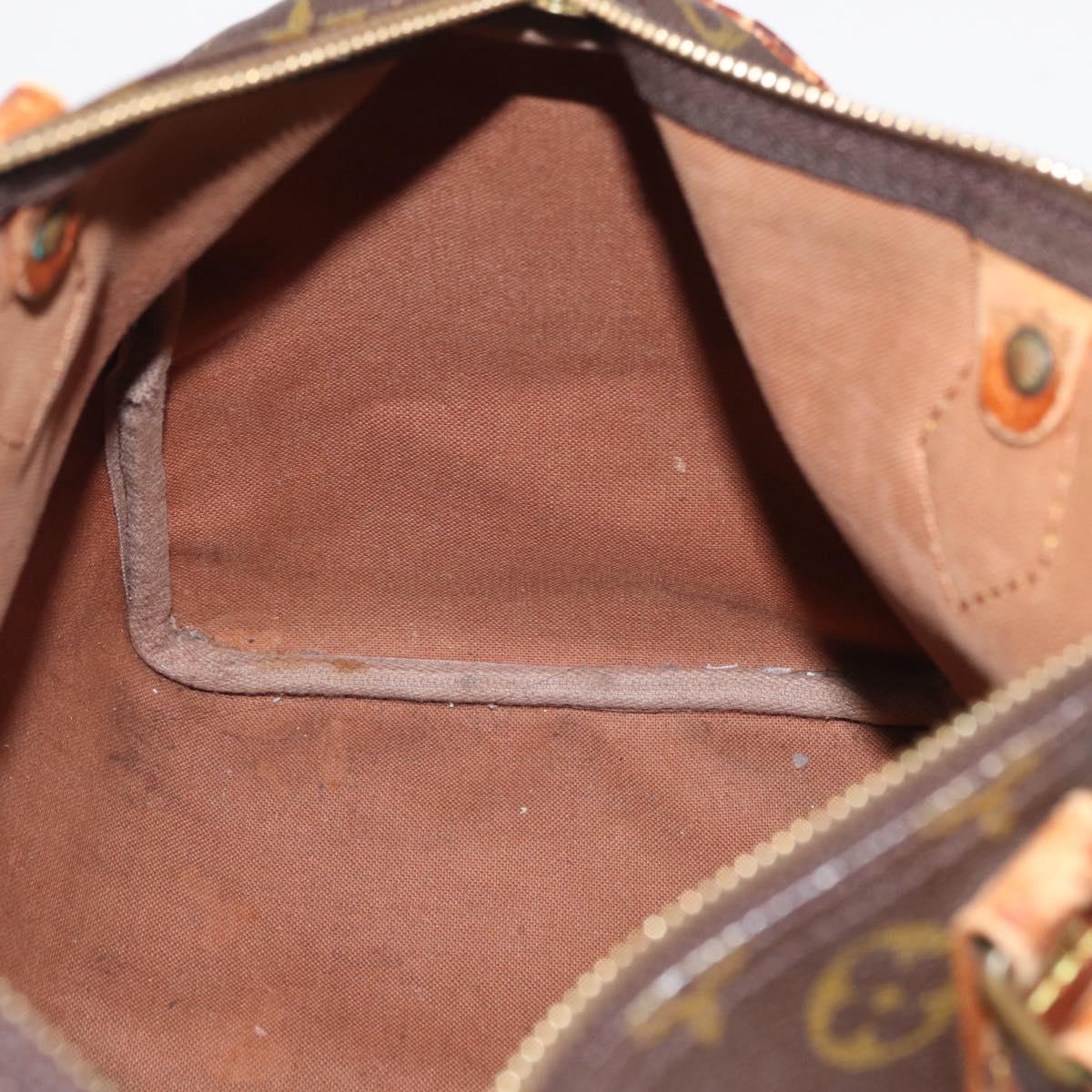 LOUIS VUITTON Monogram Speedy 30 Hand Bag M41526 LV Auth mr1620