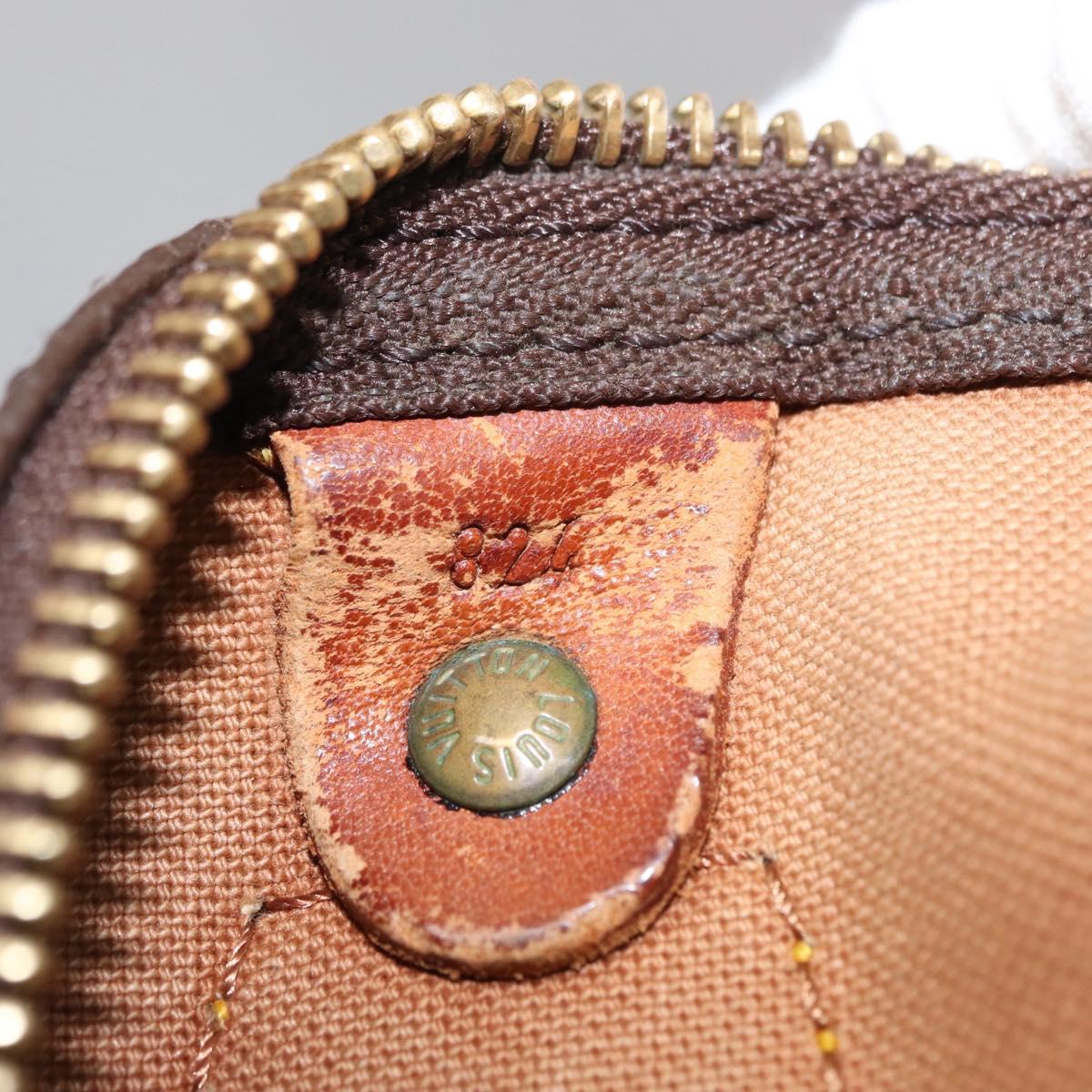 LOUIS VUITTON Monogram Speedy 30 Hand Bag M41526 LV Auth mr1620