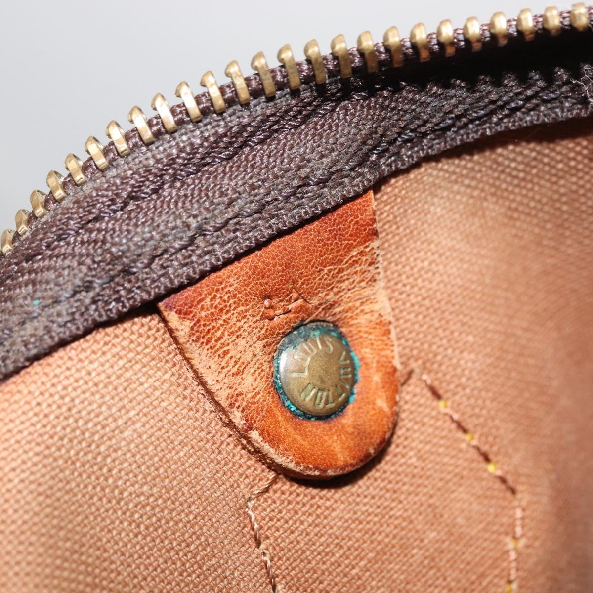 LOUIS VUITTON Monogram Speedy 30 Hand Bag M41526 LV Auth mr1620