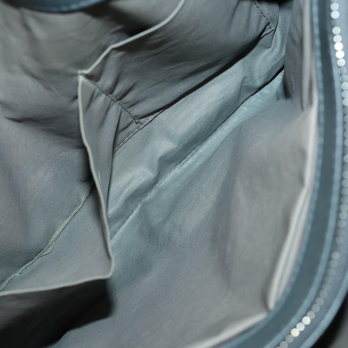 BOTTEGA VENETA INTRECCIATO Hand Bag Leather 2way Gray Auth mr1639