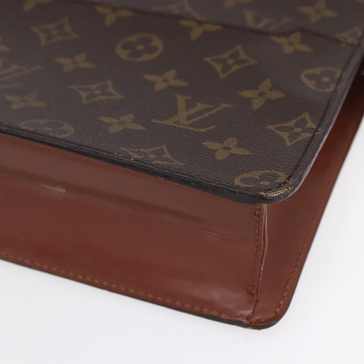 LOUIS VUITTON Monogram Pochette Homme Clutch Bag M51795 LV Auth mr1653