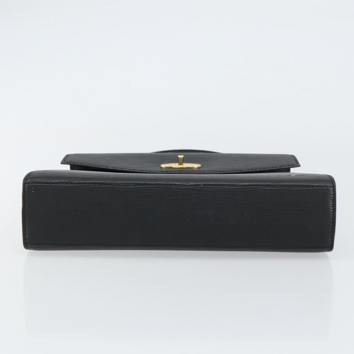 LOUIS VUITTON Epi Malesherbes Hand Bag Black M52372 LV Auth mr1661
