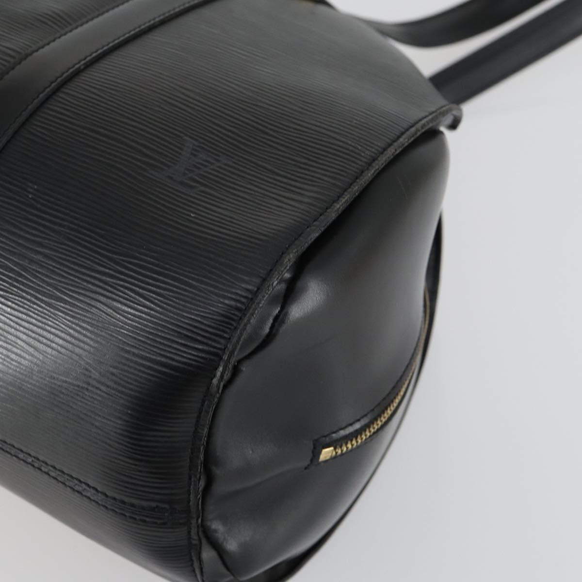 LOUIS VUITTON Epi Solferino Shoulder Bag Black M42862 LV Auth mr1711