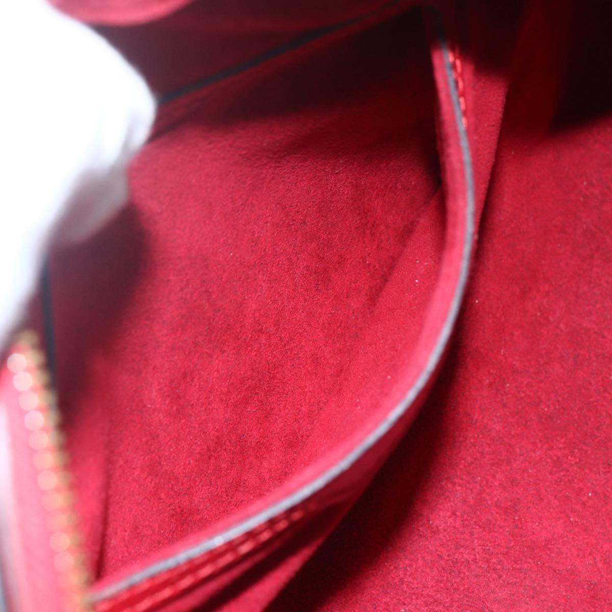 LOUIS VUITTON Epi Soufflot Hand Bag Red M52227 LV Auth mr1713V