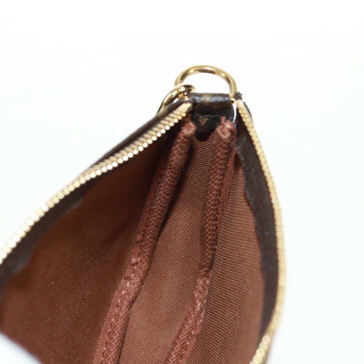 LOUIS VUITTON Monogram Mini Pochette Accessoires Pouch M58009 LV Auth mr1787V