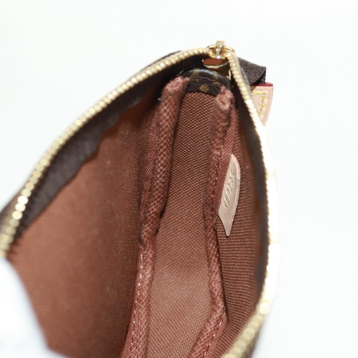 LOUIS VUITTON Monogram Mini Pochette Accessoires Pouch M58009 LV Auth mr1787V