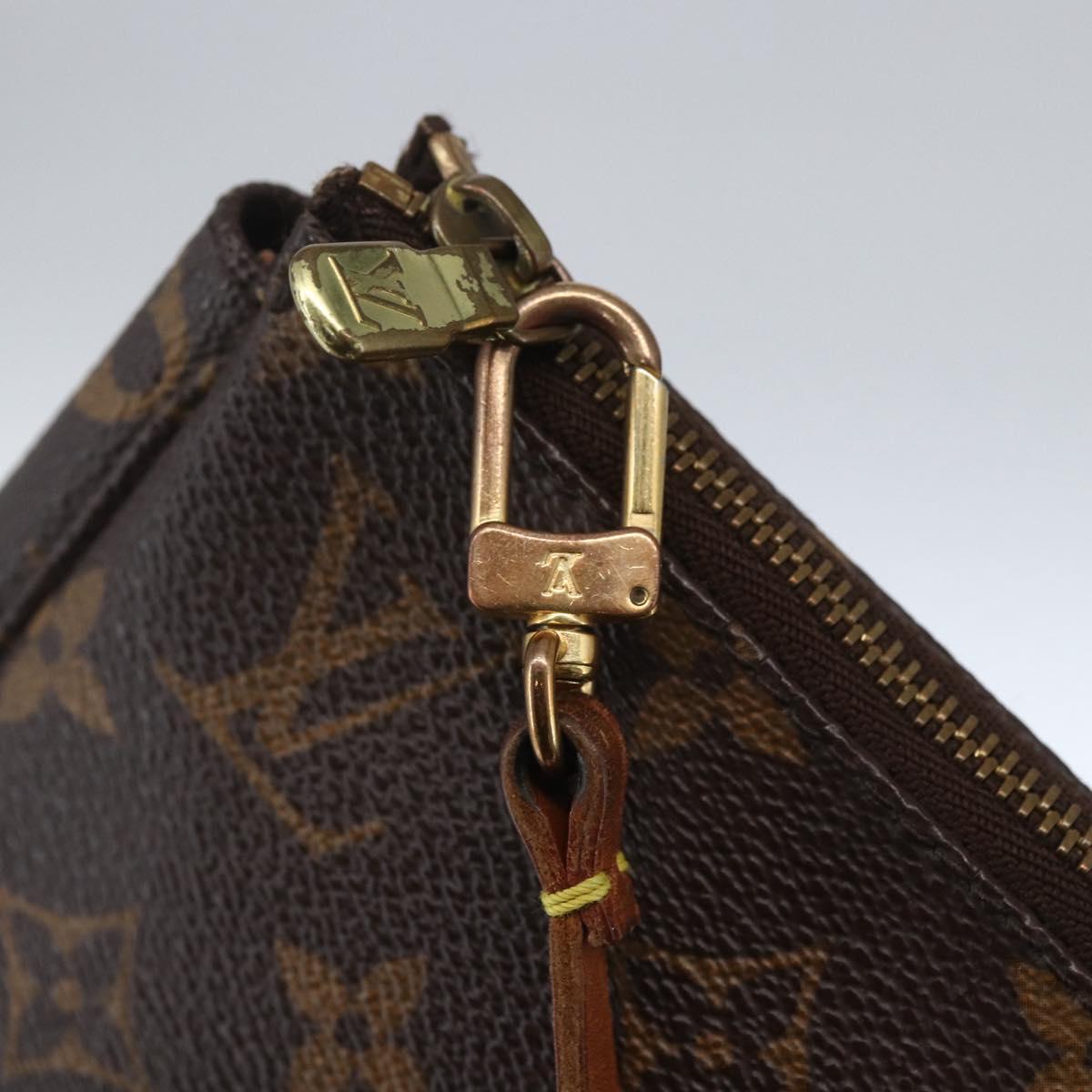 LOUIS VUITTON Monogram Pochette Accessoires Pouch M51980 LV Auth mr1809