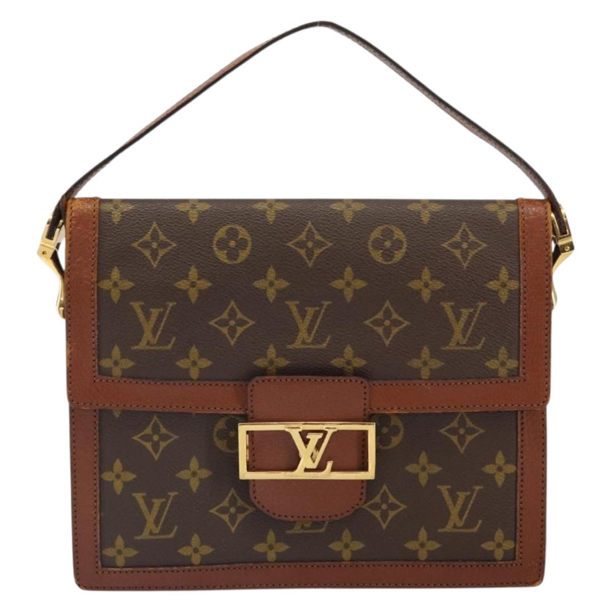 LOUIS VUITTON Monogram Sac Dauphine Shoulder Bag M51410 LV Auth mr1812