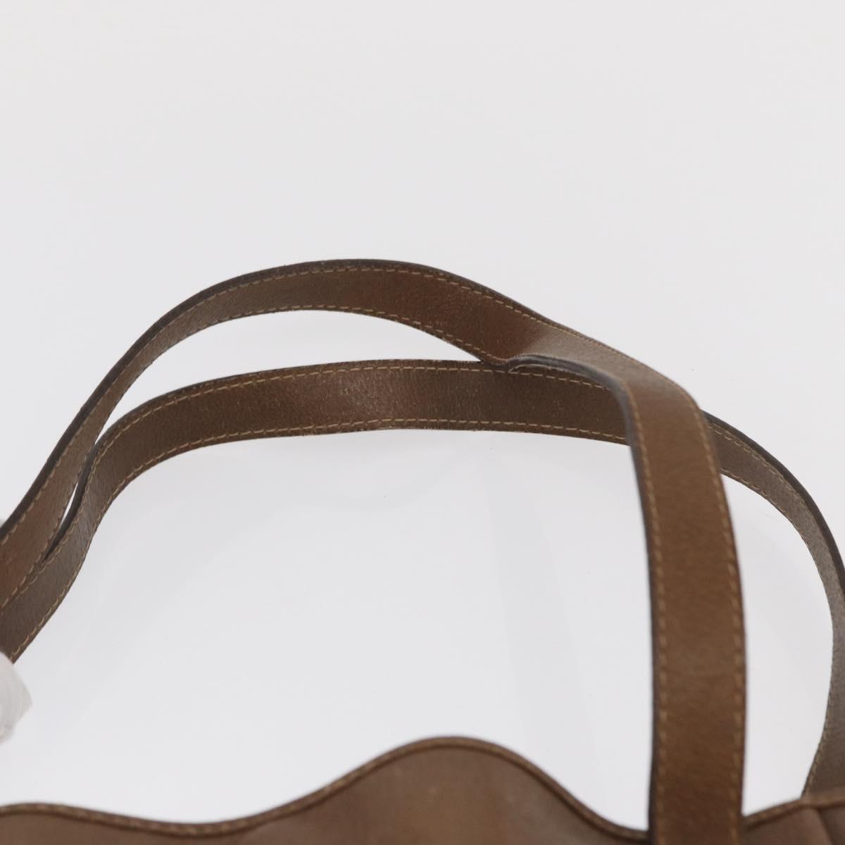 GUCCI GG Supreme Tote Bag PVC Beige Gold 002 115 0035 Auth mr1816