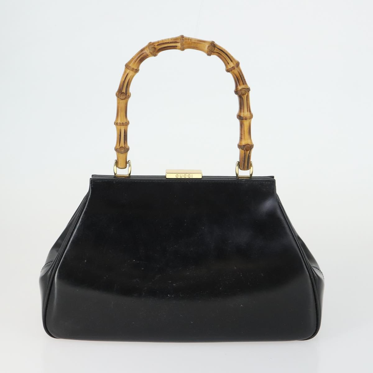 GUCCI Micro GG Supreme Shoulder Bag PVC Leather 4 Set Beige Black Auth mr1844