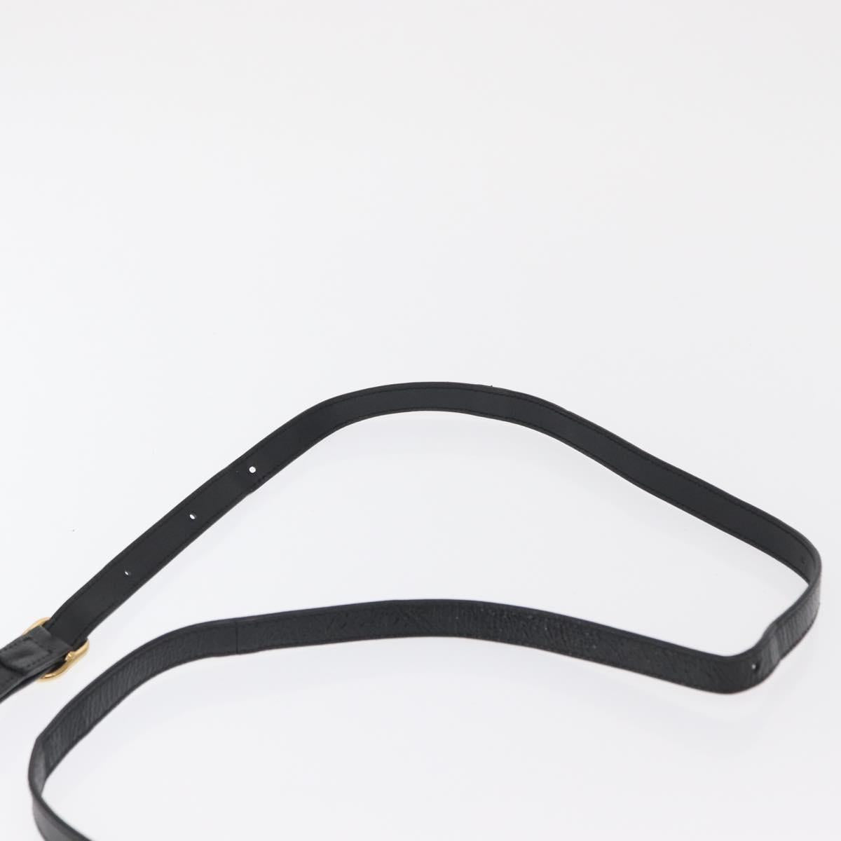 GUCCI Web Sherry Line Shoulder Bag Suede Leather Brown Gold 573321 Auth mr1860