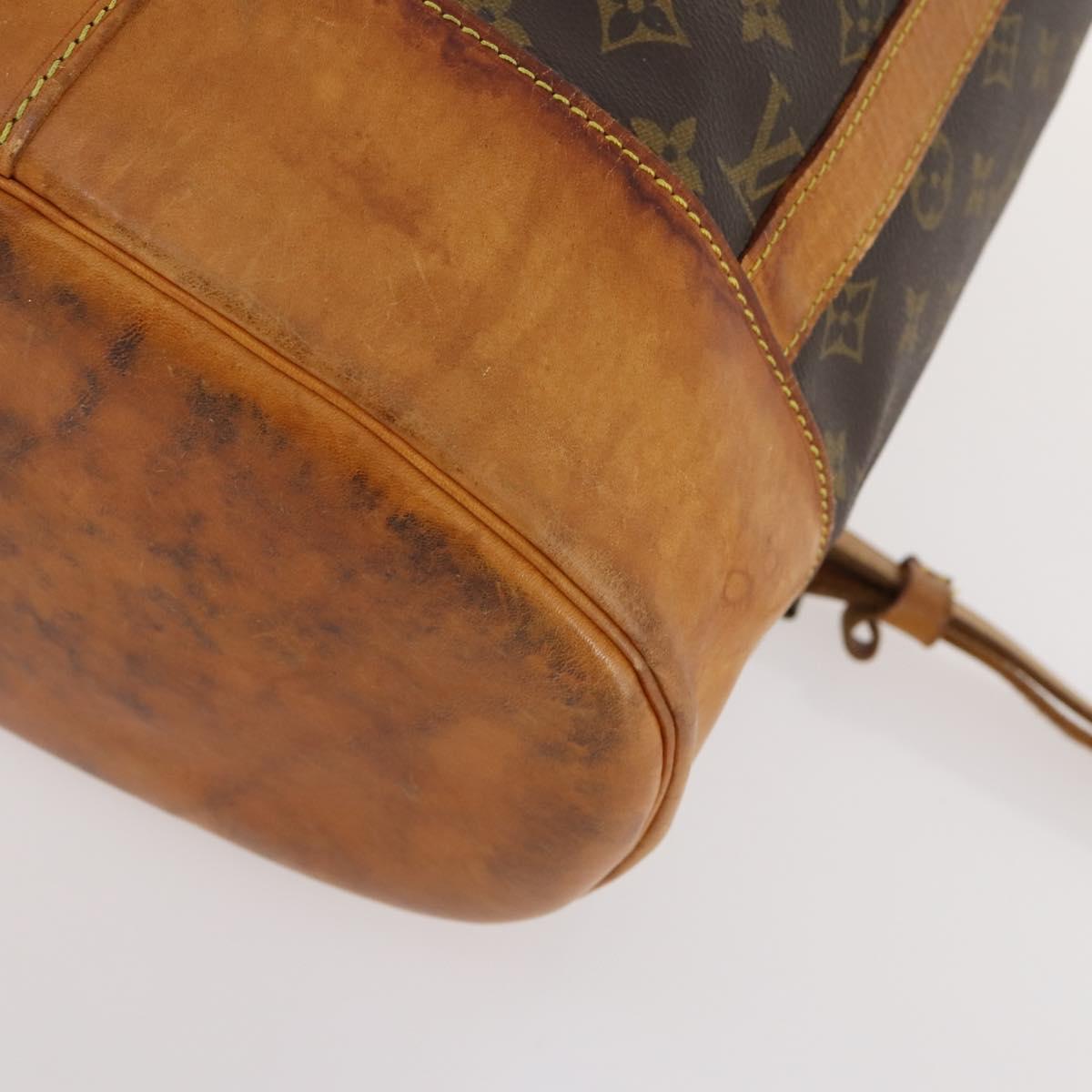 LOUIS VUITTON Monogram Randonnee GM Shoulder Bag M42244 LV Auth mr1862