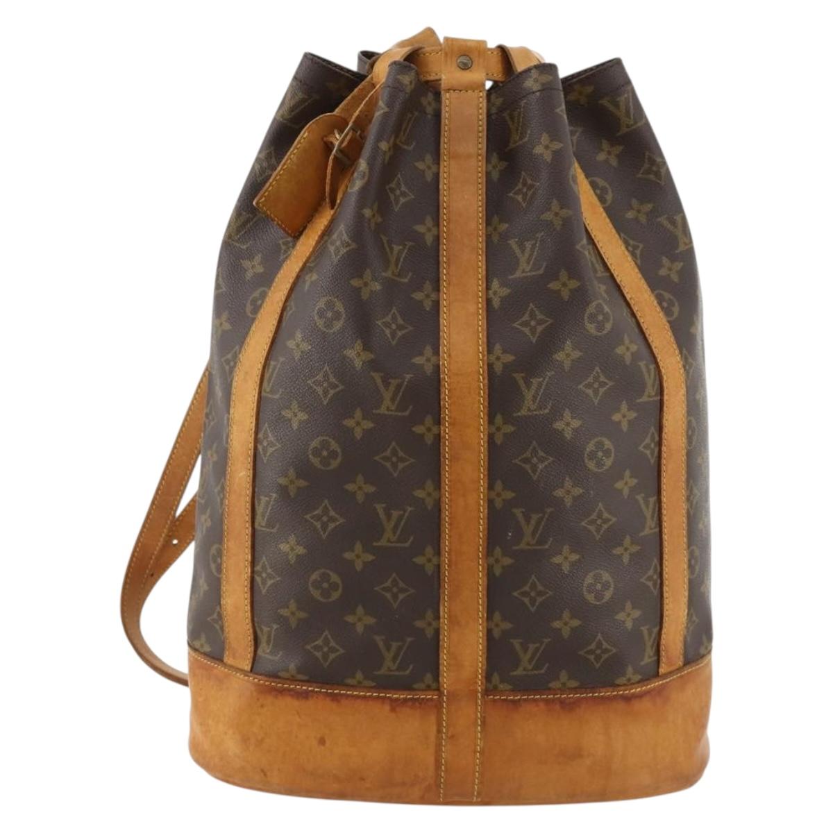 LOUIS VUITTON Monogram Randonnee GM Shoulder Bag M42244 LV Auth mr1862