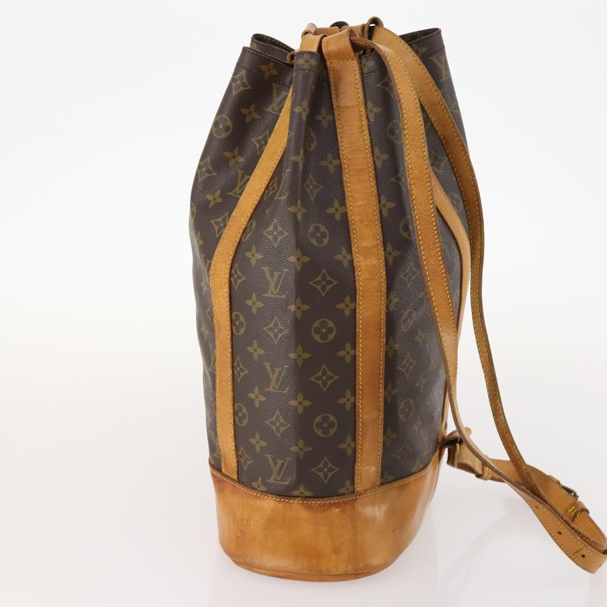 LOUIS VUITTON Monogram Randonnee GM Shoulder Bag M42244 LV Auth mr1862